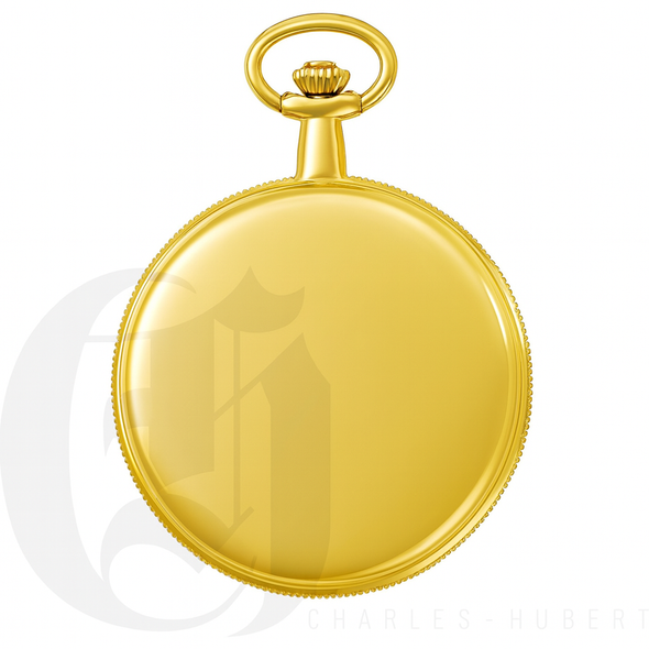 Gold-Plated Hunter Case Mechanical Pocket Watch